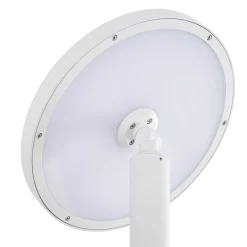 Lucande LED-ulkovalaisin Akito, valkoinen, korkeus 260 cm, IP54