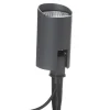 Lucande LED-ulkovalaisin Anton, maapiikki, antrasiitti, metallia