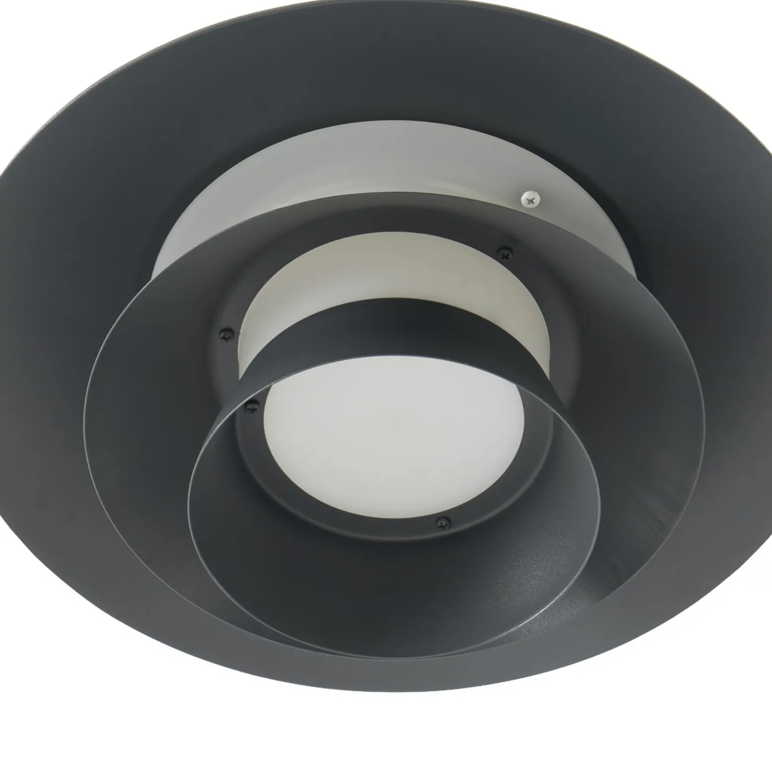 Lucande LED-ulkovalaisin Montaro, antrasiitti, 220 cm, IP54