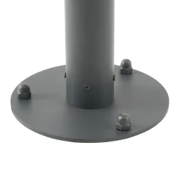 Lucande LED-ulkovalaisin Montaro, antrasiitti, 220 cm, IP54