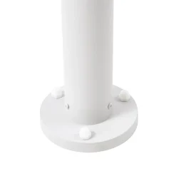 Lucande LED-ulkovalaisin Toras, vaaleanharmaa, 3-lamppuinen, CCT-himmennettävä