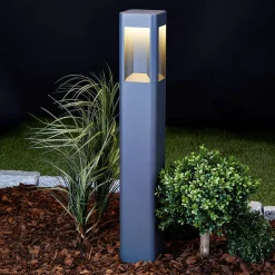 Lucande LED-valaisin Annika, antrasiitti, metallia, 80 cm