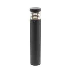 Lucande Lucius LED-pylväsvalaisin, 65cm, antrasiitti, metalli, IP54