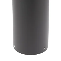 Lucande Lucius LED-pylväsvalaisin, 65cm, antrasiitti, metalli, IP54