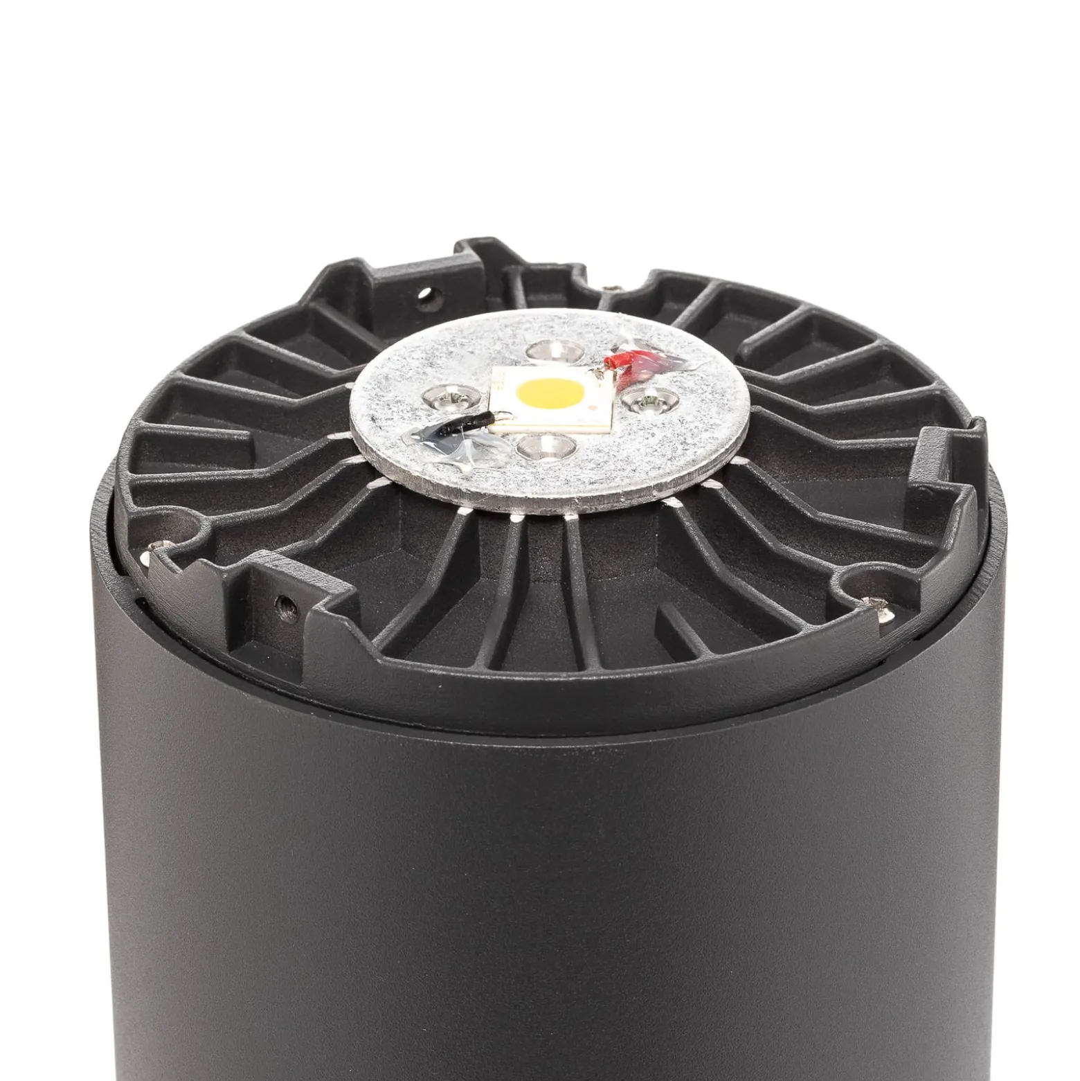 Lucande Lucius LED-pylväsvalaisin, 65cm, antrasiitti, metalli, IP54