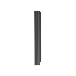 Lucande Melira LED-ulkoseinävalaisin, pituus 60 cm, antrasiitti