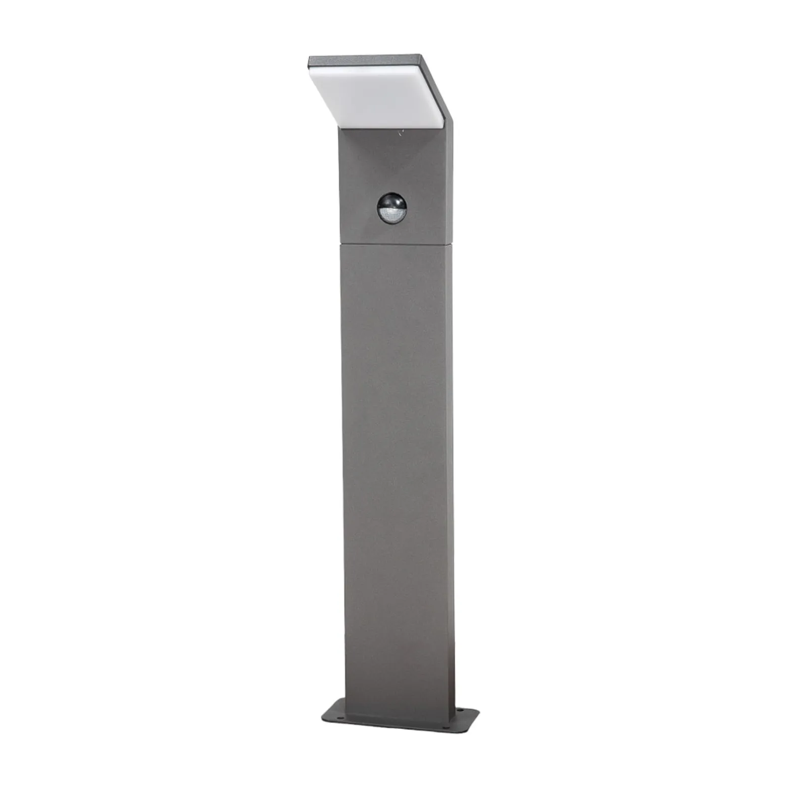 Lucande Nevio LED-pylväsvalaisin, liiketunnistin, 60 cm, antrasiitti