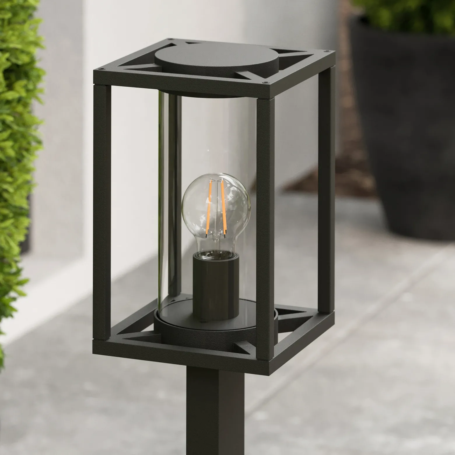 Lucande pylväsvalaisin Ferda, 100 cm, antrasiitti, IP44