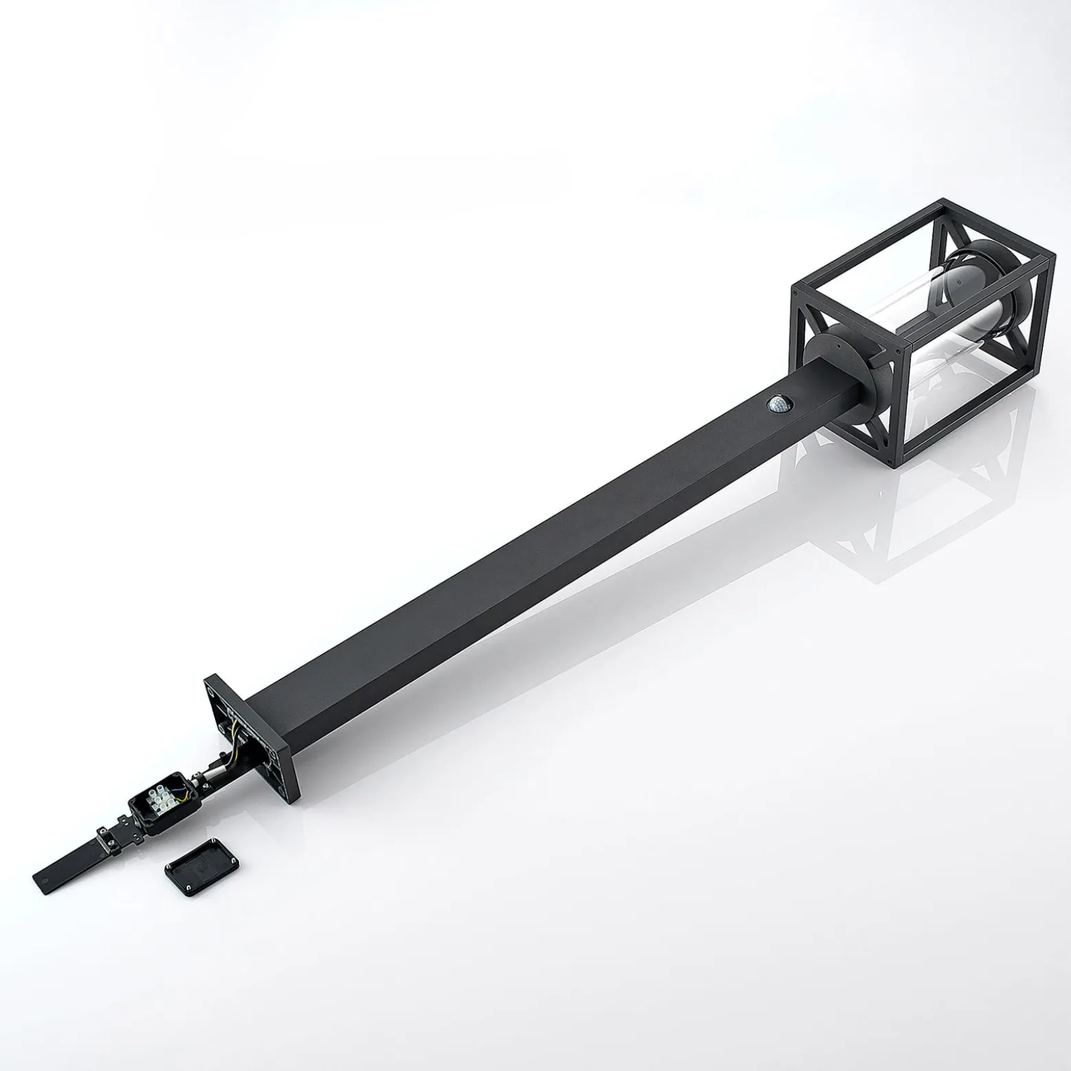 Lucande pylväsvalaisin Ferda, 100 cm, anturilla, antrasiitti, IP44