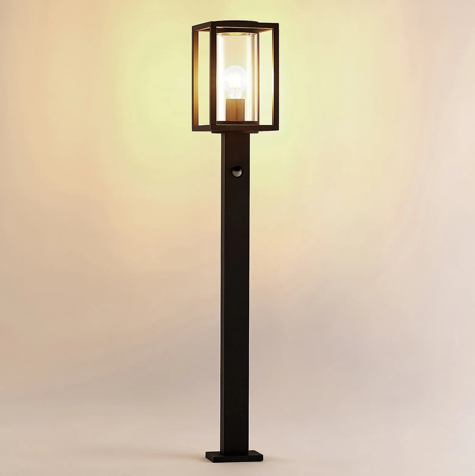 Lucande pylväsvalaisin Ferda, 100 cm, anturilla, antrasiitti, IP44