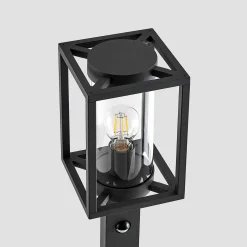 Lucande pylväsvalaisin Ferda, 100 cm, anturilla, antrasiitti, IP44