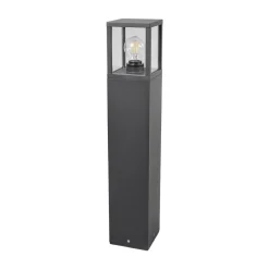 Lucande pylväsvalaisin Klemens, 65 cm, antrasiitti, metallia, E27