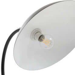 Lucande pöytävalaisin Arvadon, musta, metalli, 42,75 cm korkea