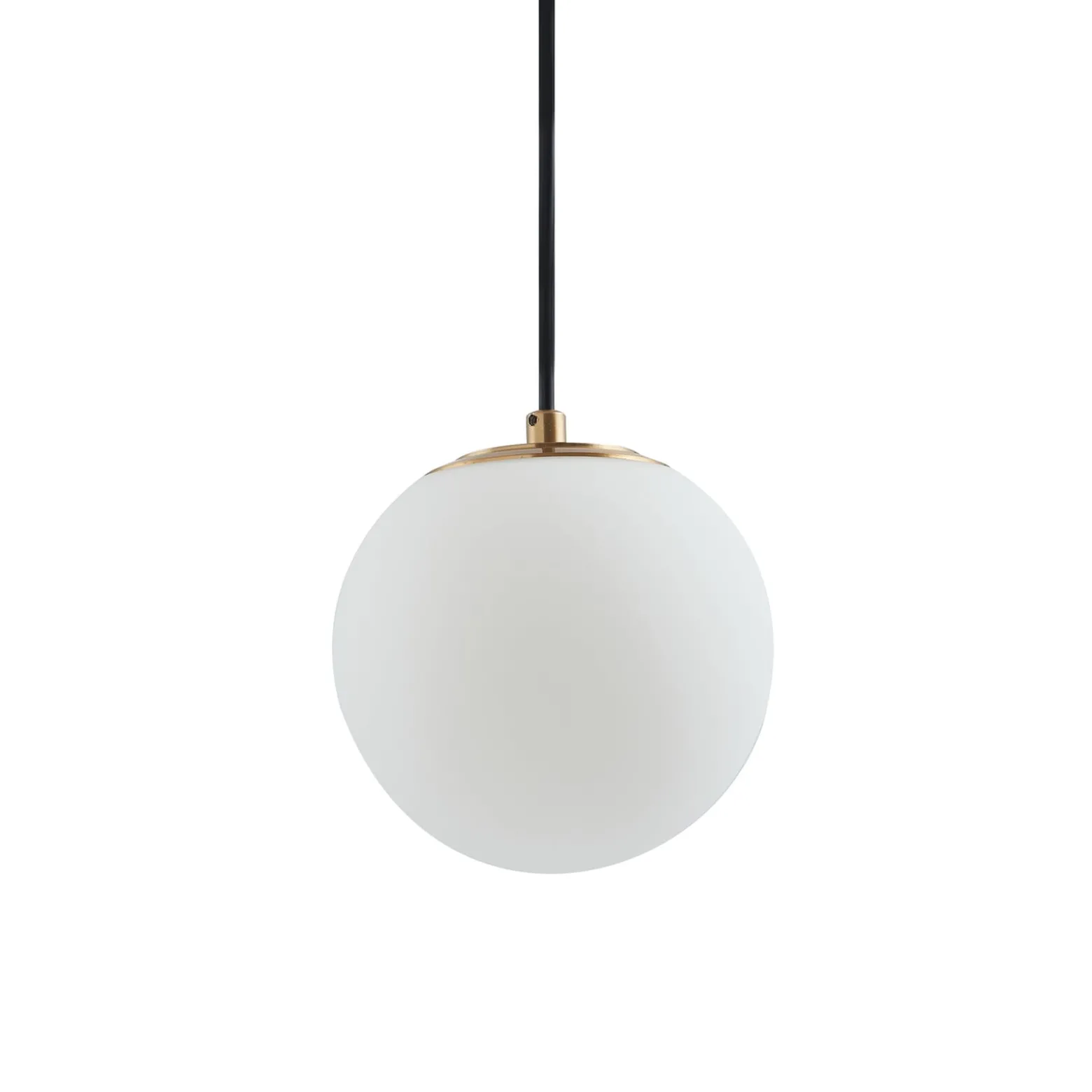 Lucande riippuvalaisin Bidolo, messingin värinen, lasi, 15 cm, IP44