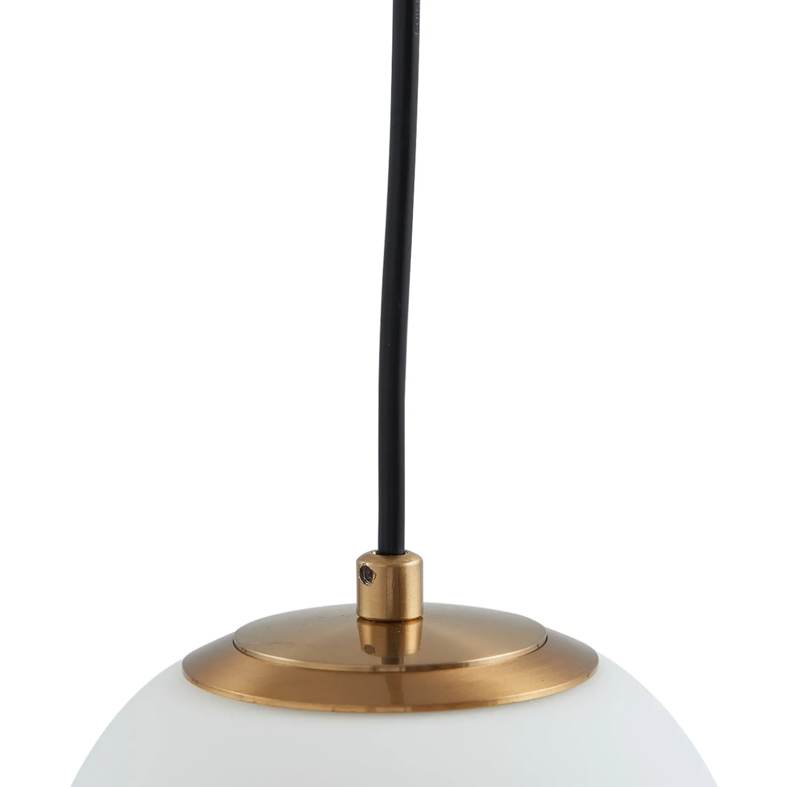Lucande riippuvalaisin Bidolo, messingin värinen, lasi, 15 cm, IP44
