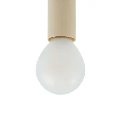 Lucande riippuvalaisin Bidolo, musta, lasi, Ø 15 cm, IP44