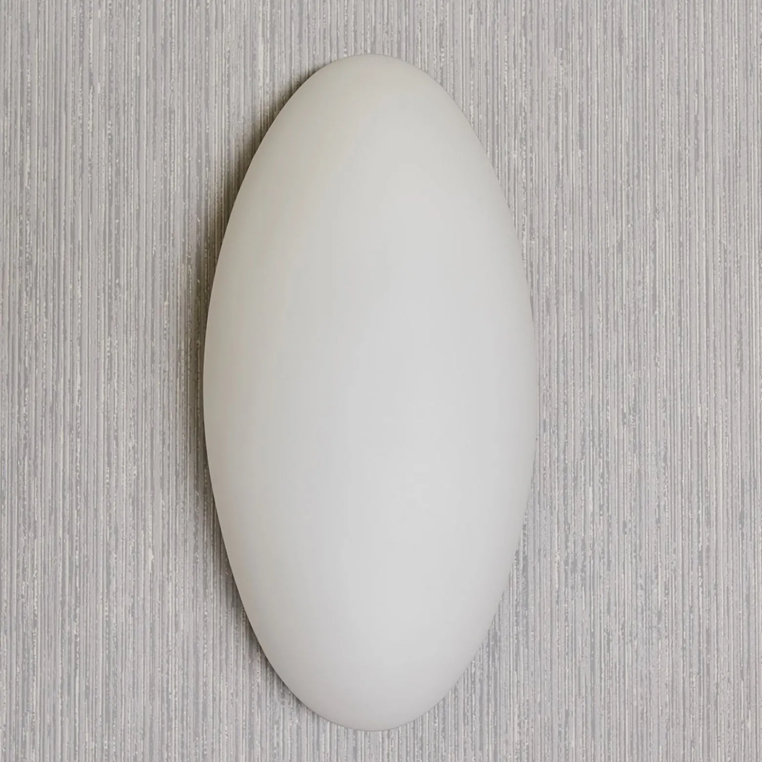 Lucande seinävalaisin Jemima, 24 cm, lasi, ellipsin muotoinen