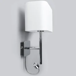 Lucande seinävalaisin Jettka, korkeus 63 cm, lukuvarsi, tekstiili