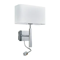 Lucande seinävalaisin Jettka, korkeus 63 cm, lukuvarsi, tekstiili