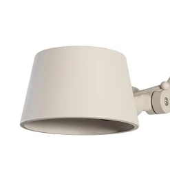 Lucande Silka-seinävalaisin, 91 cm, beige, säädettävä, E27