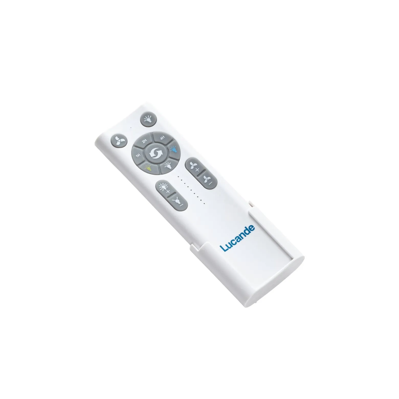 Lucande Smart LED-kattotuuletin Moneno, musta, DC, Tuya