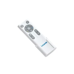 Lucande Smart LED-kattotuuletin Moneno, musta, DC, Tuya