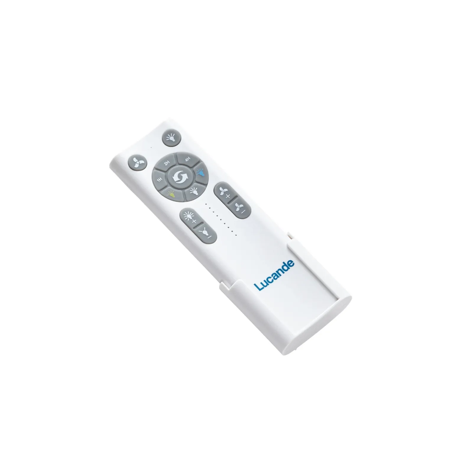 Lucande Smart LED-kattotuuletin Moneno, musta, DC, Tuya