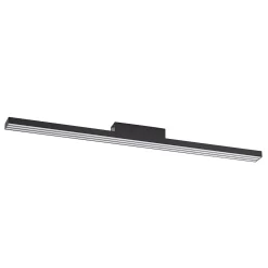 Lucande Smart LED kattovalaisin Leicy musta 5,8 cm RGB CCT