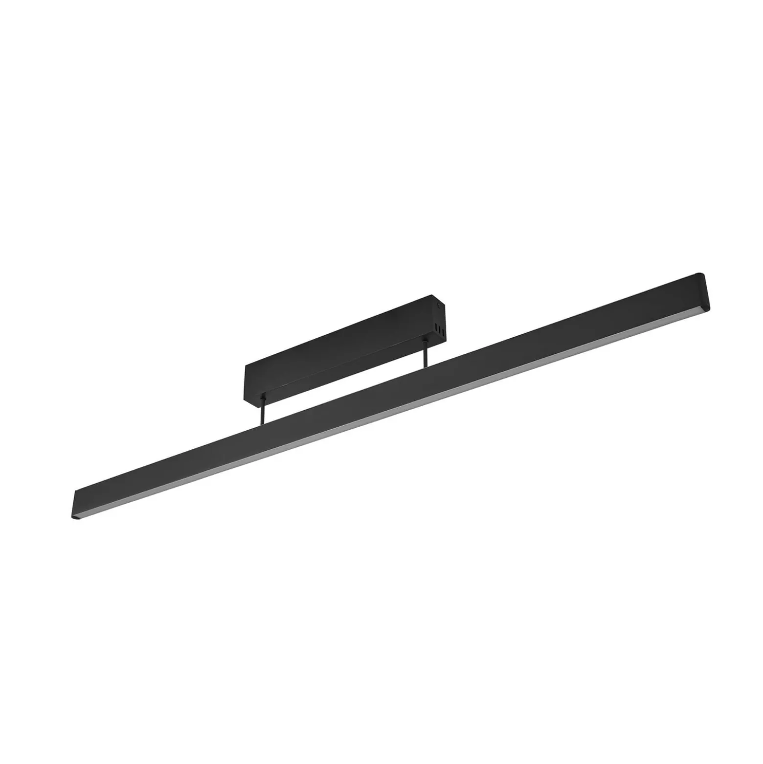 Lucande Smart LED-kattovalaisin Mylosh, musta, CCT, Tuya