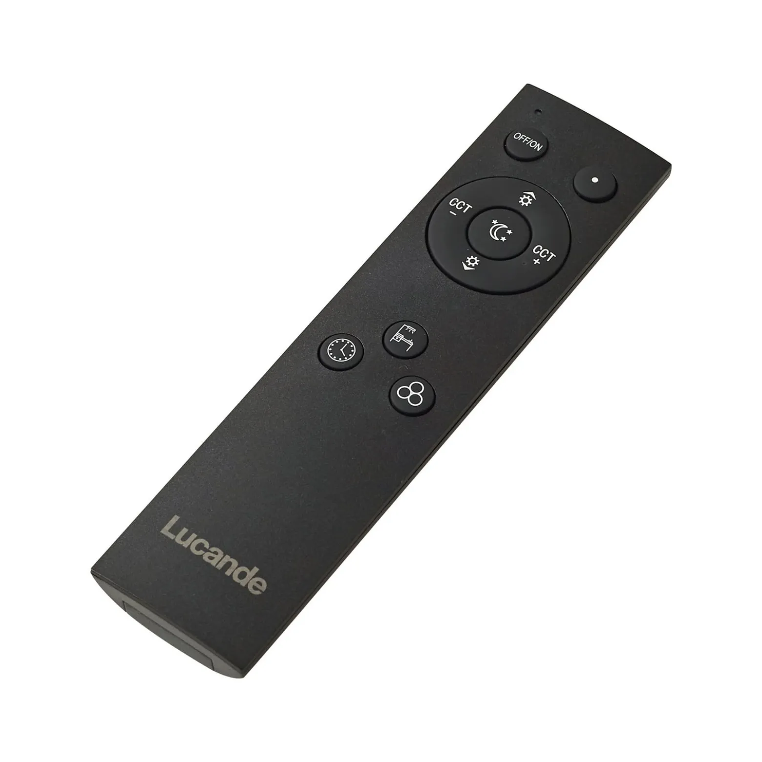 Lucande Smart LED-kattovalaisin Mylosh, musta, CCT, Tuya