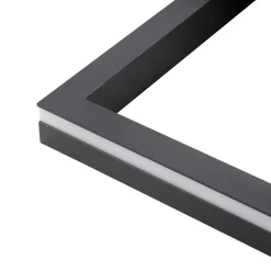 Lucande Smart LED-kattovalaisin Tjado, 85cm, musta, RGB, CCT