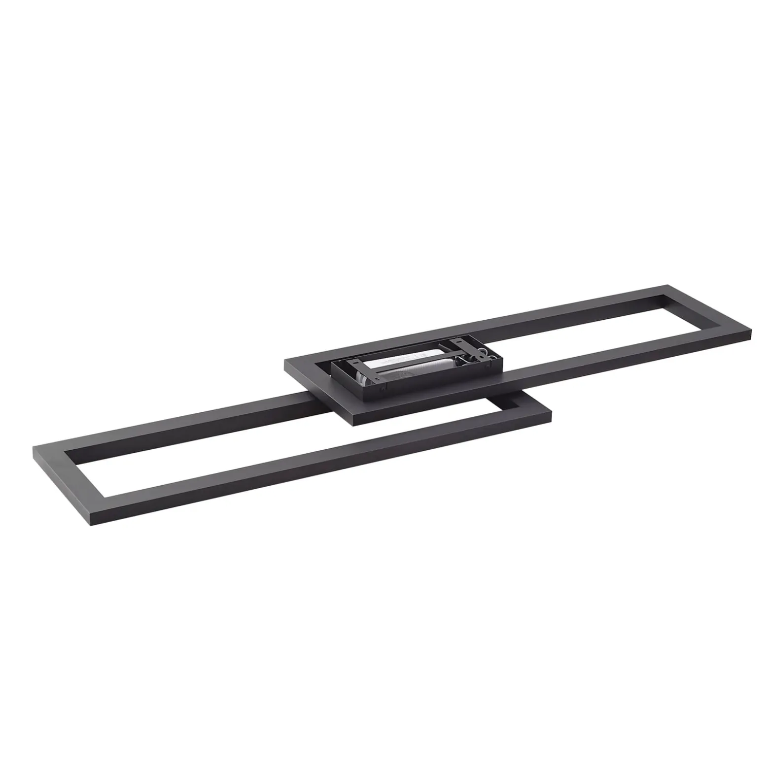 Lucande Smart LED-kattovalaisin Tjado 115 cm musta RGB CCT