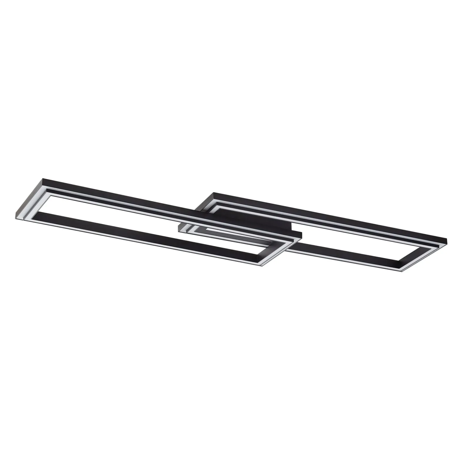Lucande Smart LED-kattovalaisin Tjado 115 cm musta RGB CCT