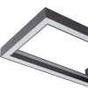 Lucande Smart LED-kattovalaisin Tjado, 100 cm, musta, RGBW