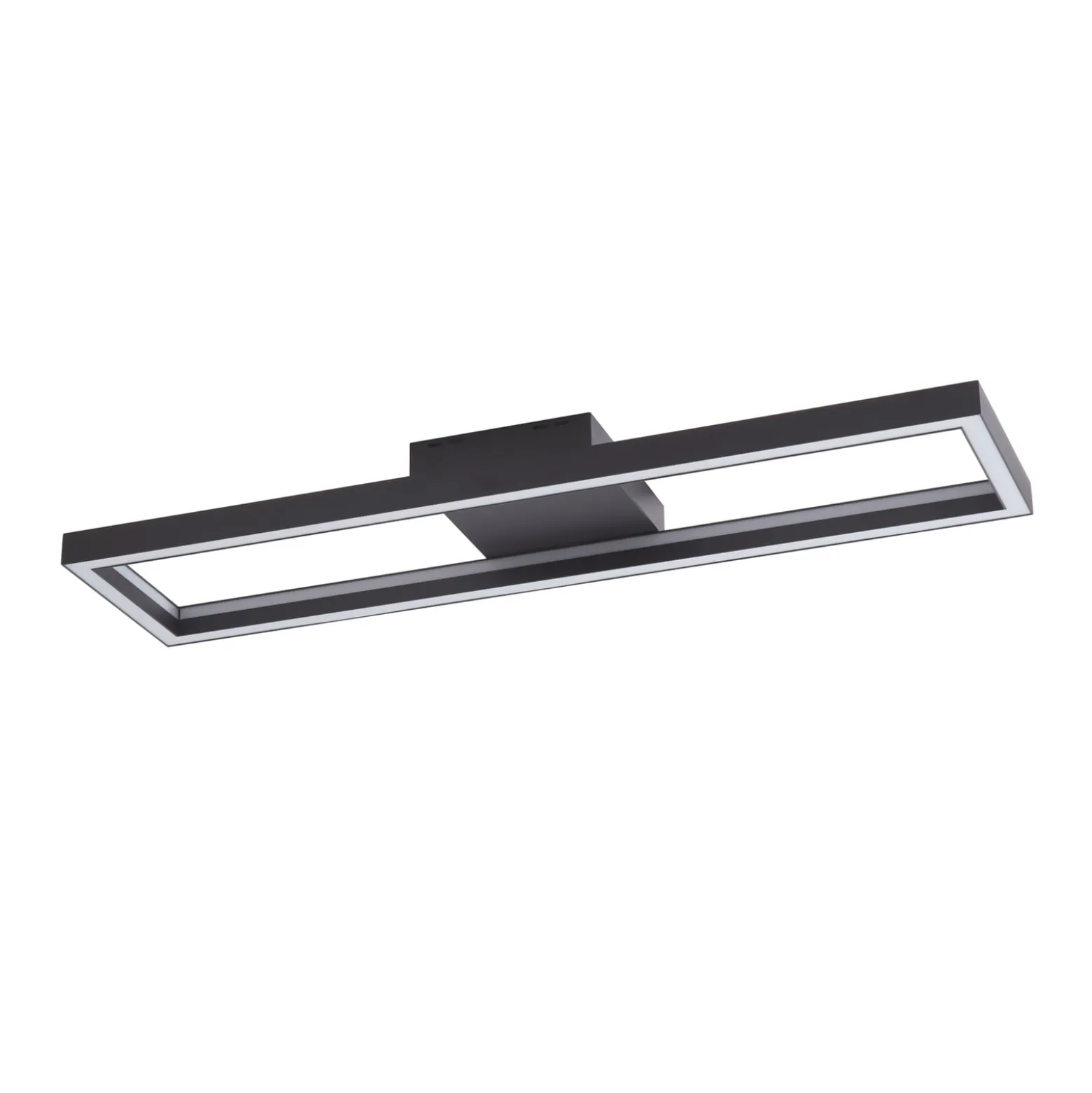 Lucande Smart LED-kattovalaisin Tjado, 100 cm, musta, RGBW