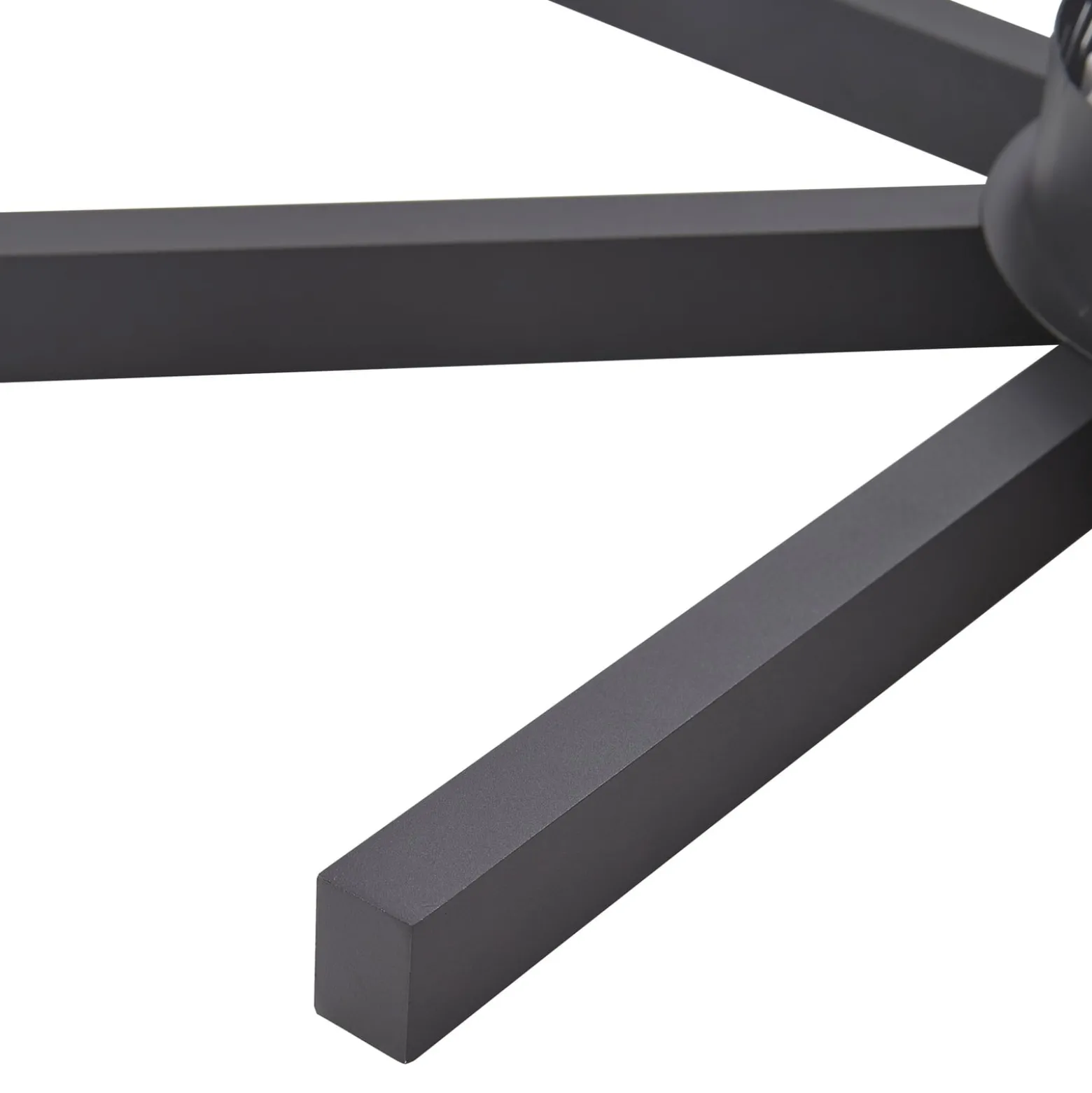 Lucande Smart LED-kattovalaisin Tjado, Ø70 cm, musta, RGBW