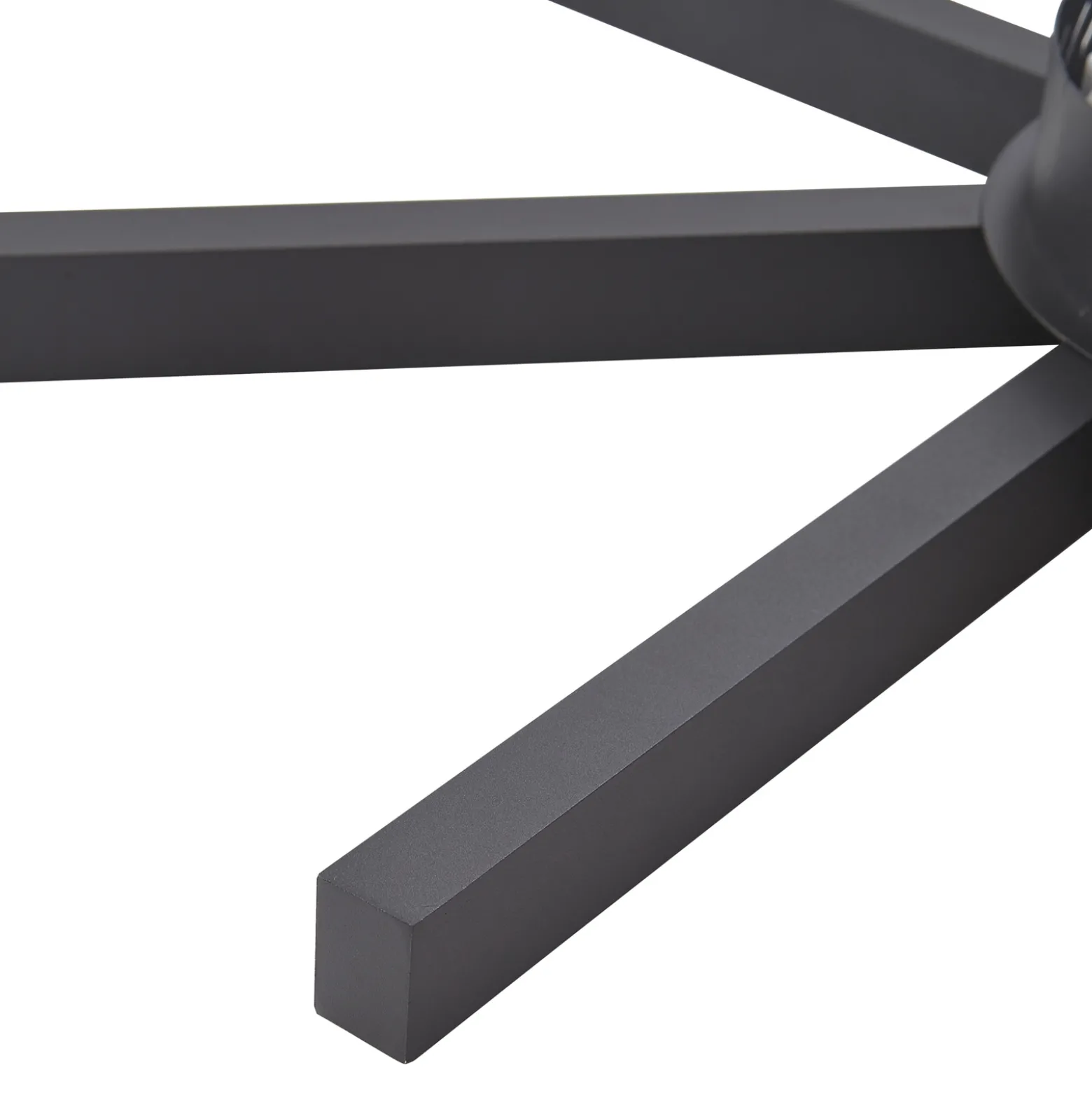 Lucande Smart LED-kattovalaisin Tjado, Ø70 cm, musta, RGBW