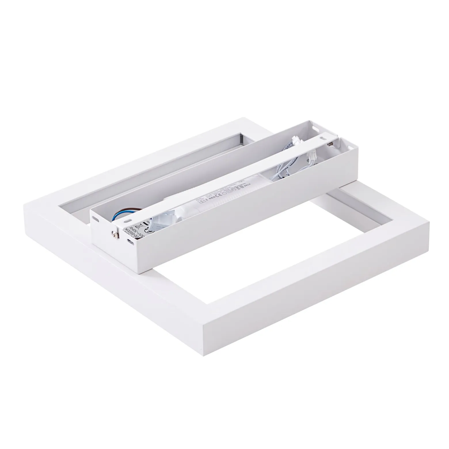 Lucande Smart LED-kattovalaisin Tjado, 30 cm, valkoinen, RGBW