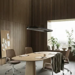 Lucande Smart LED-riippuvalaisin Melinay, musta, CCT, Tuya