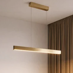 Lucande Smart LED-riippuvalaisin Mylosh, kulta, CCT, Tuya