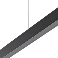 Lucande Smart LED-riippuvalaisin Mylosh, musta, CCT, Tuya