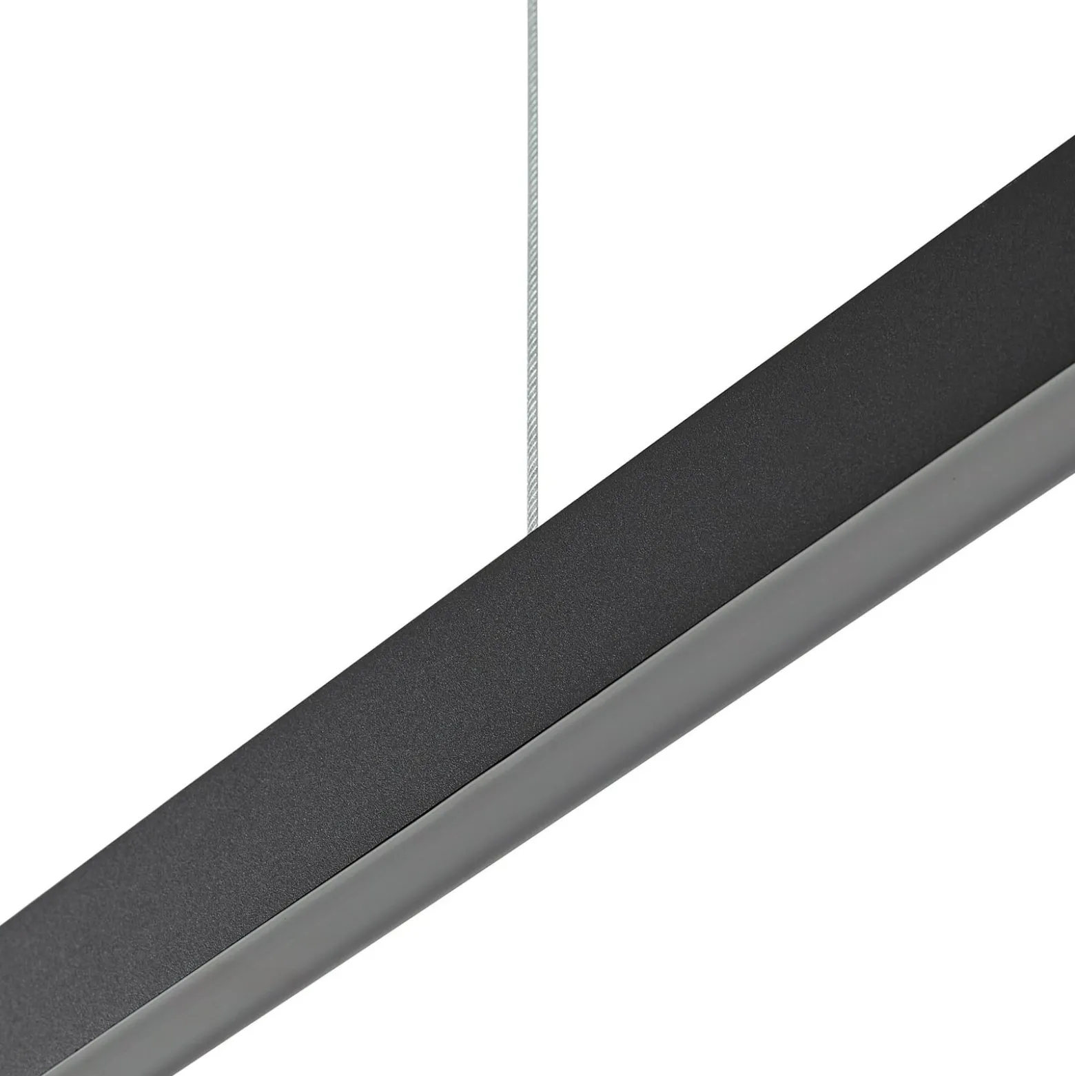 Lucande Smart LED-riippuvalaisin Mylosh, musta, CCT, Tuya