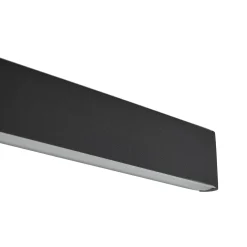Lucande Smart LED-riippuvalaisin Mylosh, musta, CCT, Tuya