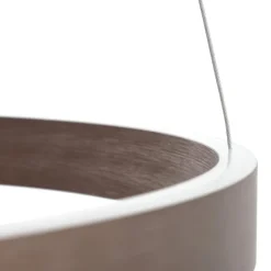 Lucande Smart LED-riippuvalaisin Yonam, kahvi, 1-valo, Tuya