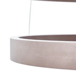 Lucande Smart LED-riippuvalaisin Yonam, kahvi, 2-valo, Tuya