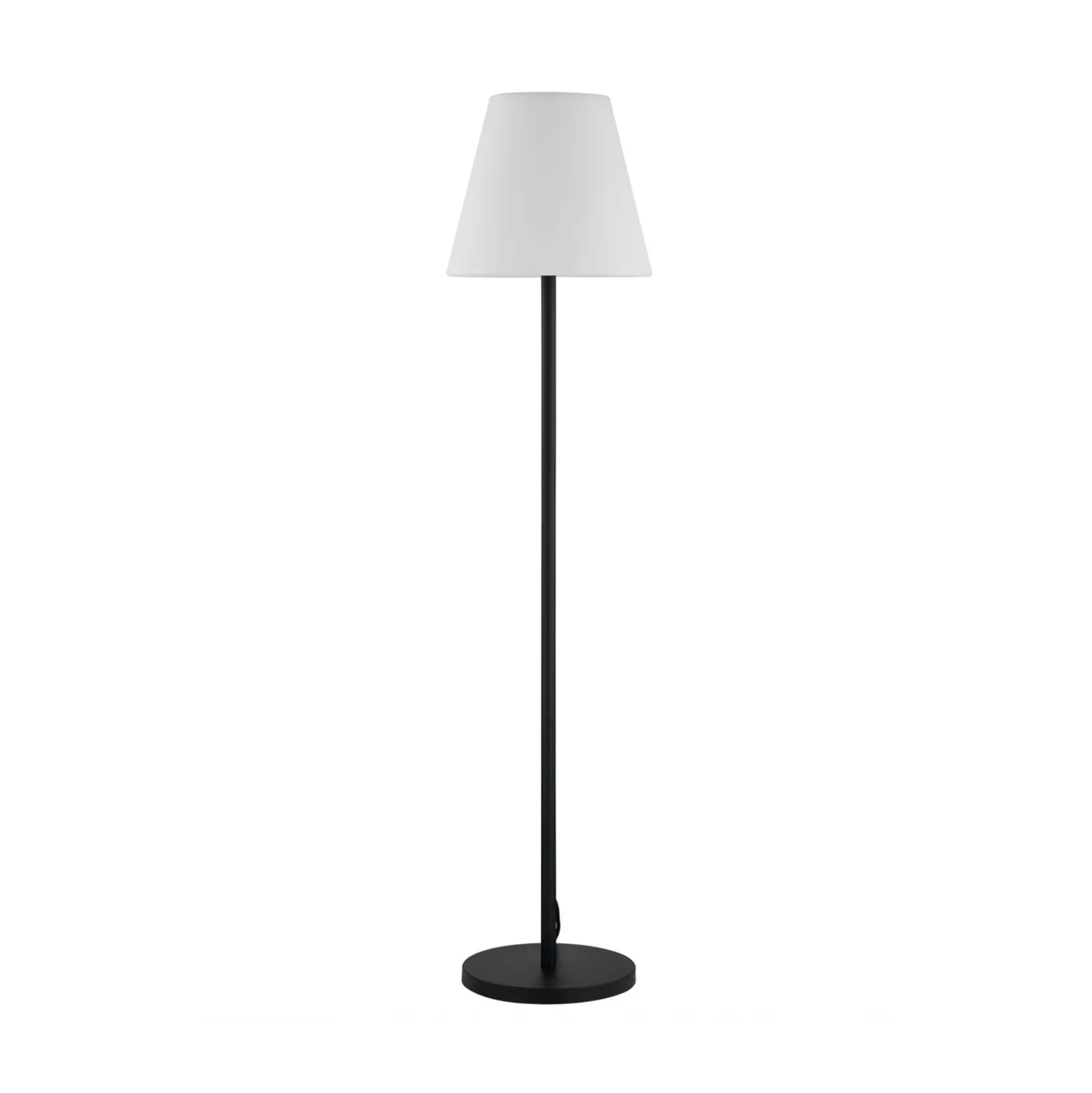 Lucande terassivalaisin Jaimy, musta, alumiinia, 150 cm