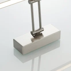 Lucande Thibaud -LED-tauluvalaisin nikkeli, 51,4cm
