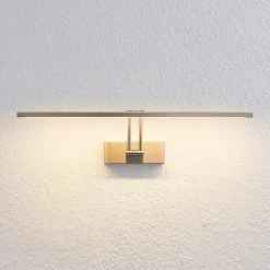 Lucande Thibaud -LED-tauluvalaisin nikkeli, 51,4cm