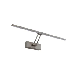 Lucande Thibaud -LED-tauluvalaisin nikkeli, 51,4cm