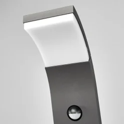 Lucande Timm LED-pylväsvalaisin, sensori, 100cm, antrasiitti, IP54